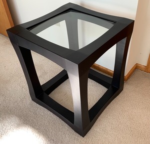 lot 35 image: Silhouette Accent Table