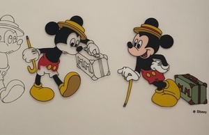 lot 34 image: Walt Disney Mickey Mouse Cell