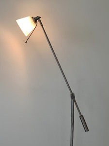 lot 36 image: Adjustable Floor Lamp