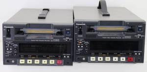 lot 18 image: (2) Panasonic AJ-D230H DV  Mini DV VCR