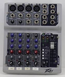 lot 25 image: Peavy PV6 Mixer