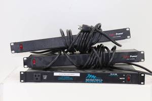 lot 28 image: (3) Rack Mount Power Strips