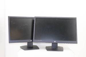 lot 44 image: (2) HP V223 VGA Monitors