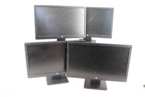 lot 57 image: 4 HP V221 Monitors