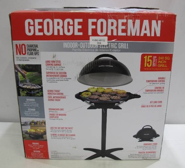  George Foreman Indoor/Outdoor Electric Grill, 15