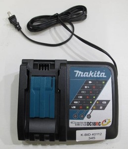 lot 345 image: Makita DC18SD 12V Max CXT Rapid Optimum Battery Charger
