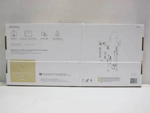 lot 319 image: OakBrook Tucana Motion Sensor One Handle Chrome Pulldown Kitchen Faucet 67867-1001