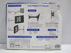 lot 363 image: Core Innovations Full Motion TV Mount 10-49