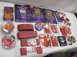 lot 367 image: 25 Piece Assorted Lot of 3M and Diablo Sandpaper