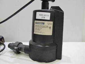 lot 378 image: Everbilt 14 HP Pool Cover Pump