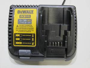 lot 385 image: DeWalt DCB115 12V20V Lithium Ion Battery Charger
