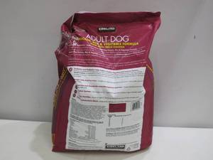 lot 394 image: Kirkland Signature Adult Formula Chicken, Rice and Vegetable Dog Food 40 lb.