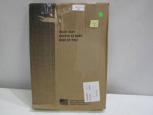 lot 397 image: Bemis Lift-Off Elongated Closed Front Toilet Seat in Ice Grey -  Model #1500EC 062