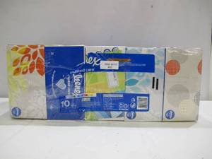 lot 400 image: Kleenex 2 Layer White Facial Tissue, 230 Count (Pack of 10)