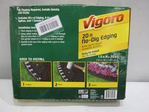 lot 404 image: Vigoro 20 ft. No-Dig Landscape Edging Kit