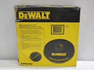 lot 439 image: DeWalt 18 in. Surface Cleaner for Gas Pressure Washers Rated up to 3700 PSI