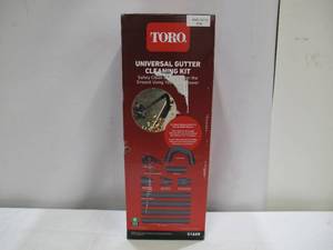 lot 434 image: Toro Universal Gutter Cleaning Kit with 11 ft. Reach for Handheld Leaf Blowers Includes Shoulder Strap