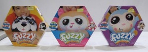 lot 311 image: Lot of 30 Fuzzy Wubble Stuffed Animal Plush Toys - Dog, Cat, and Monkey