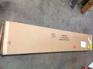 lot 21 image: Sonoma Black King Headboard by Prepac