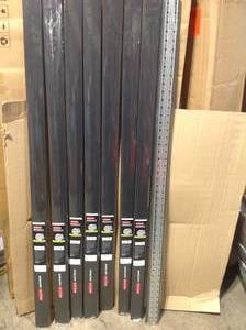 lot 41 image: Lot of 7  FastTrack Garage 48 in. Hang Rail Track Storage System by Rubbermaid