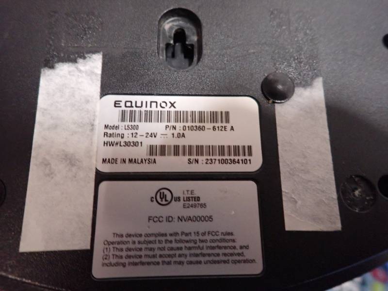 Lot of 2x Equinox L5300 POS units&nbsp