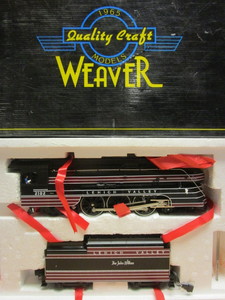 lot 533 image: WEAVER GOLD EDITION LEHIGH VALLEY JOHN WILKES 4-6-2 PACIFIC ENGINE, ALL BRASS BODY - NEW, W BOX