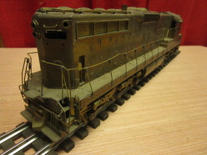 lot 574 image: BRASS ENGINE, O GAUGE