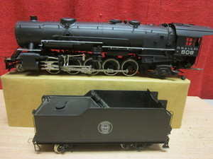 lot 597 image: DULUTH MISSABE & IRON RANGE ENGINE, TENDER, O GAUGE, W BOX