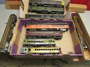 lot 605 image: SCALE, KIT-BUILT PASSENGER CARS, PARTS