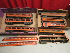 lot 611 image: SCALE, KIT-BUILT PASSENGER CARS, PARTS
