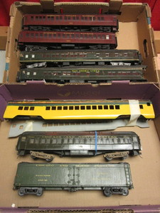 lot 612 image: SCALE, KIT-BUILT PASSENGER CARS, PARTS, BAY SHORE LINES, GLENWOOD VALLEY, CHICAGO & NORTH WESTERN
