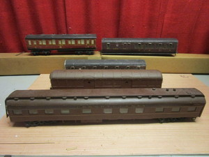 lot 616 image: PENNSYLVANIA LOUNGE CAR, EXPRESS AGENCY CAR, OTHER PASSENGER CARS, SCALE, KIT-BUILT