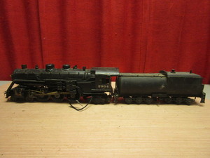 lot 629 image: LOCOMOTIVE ENGINE W TENDER, SCALE