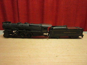 lot 635 image: LOCOMOTIVE ENGINE W PENNSYLVANIA TENDER, SCALE