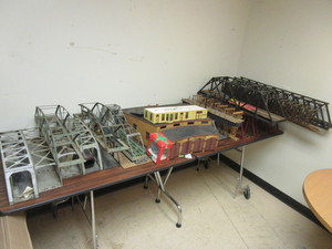 lot 696 image: VINTAGE TRAIN SCENERY, BRIDGES, MORE