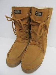 Guide Gear Lined Leather Boot Slippers - Mens Size 10