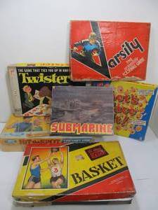 Lot of Vintage Board Games