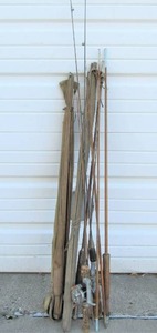 Lot of Vintage &amp Antique Fly Fishing Rods