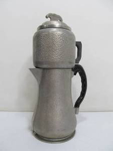 Vintage Deco Aluminum GUARDIAN SERVICE Coffee Pot