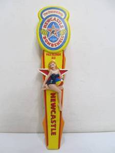Newcastle Bombshell Pale Blonde Ale Beer Tap Handle
