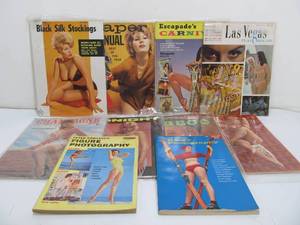 Lot of Vintage 1960s Risque &amp Photography Magazines