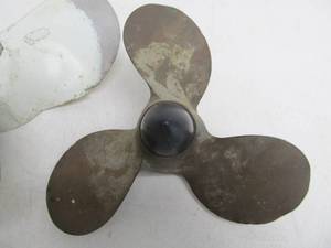 Pair of Vintage Metal Boat Propellers&nbsp