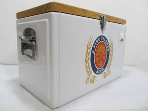 Nice Looking MILLER LITE Metal Beer Cooler