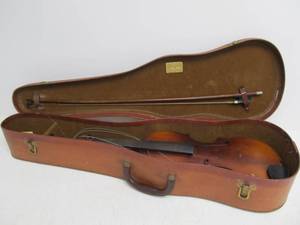 Antique Violin wBow &amp Case