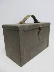 WW2 Era .50 Cal Steel Ammo Chest