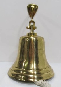 Large Brass Engineering American Victory Brass Bell
