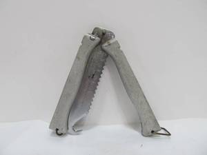 Unusual Vintage Serrated Folding Knife