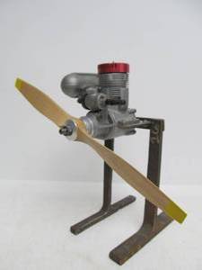 ASP RC Engine wProp - Mounted&nbsp