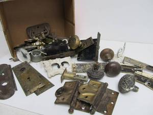 Lot of Antique Door Hardware
