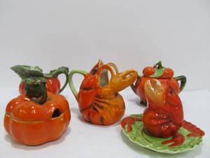 Antique Fine Porcelain Small Serving Pieces - Including Royal Bayreuth